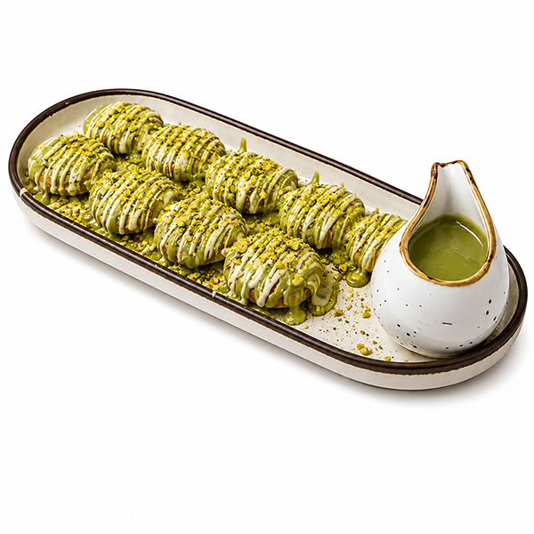 Mini Pancakes Pistachio