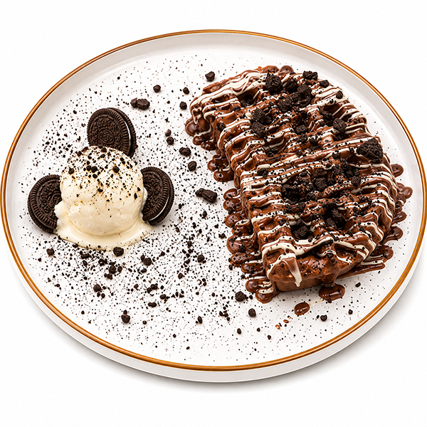 Waffle Oreo Glacé